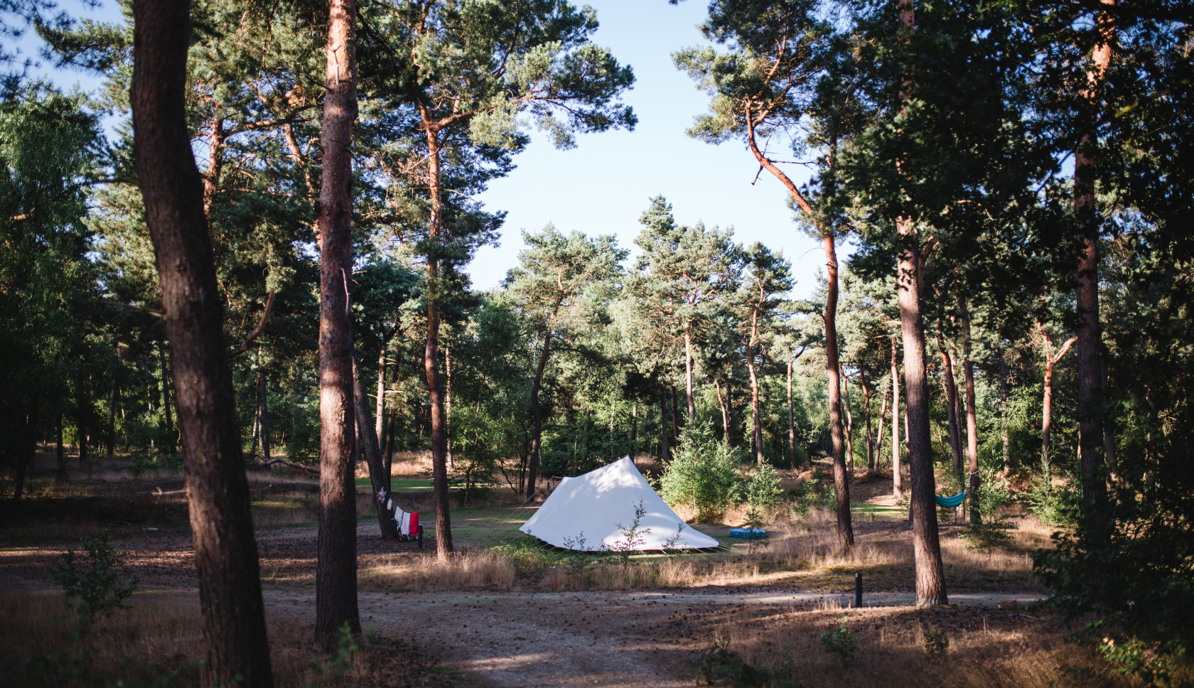 Een man en vrouw lopen naast elkaar over een open landschap