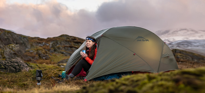 Buitenexpert Heleen: 'Als je met je tentje door de bergen trekt, ligt de wereld aan je voeten'