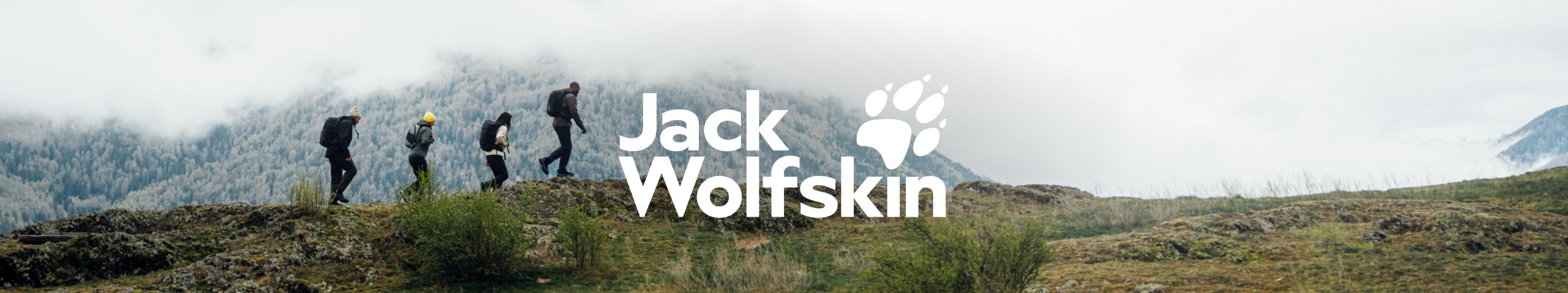 een groep mensen wandelen door de bergen