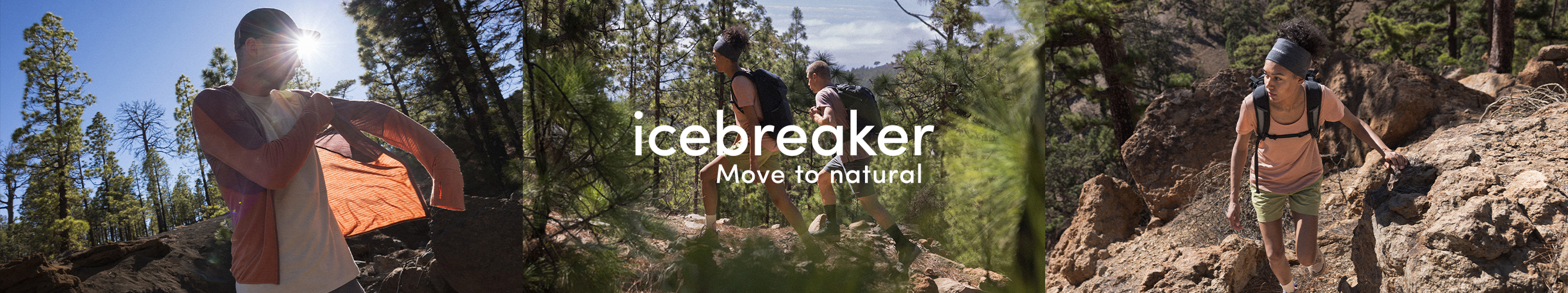 icebreaker logo met avonturiers op de achtergrond